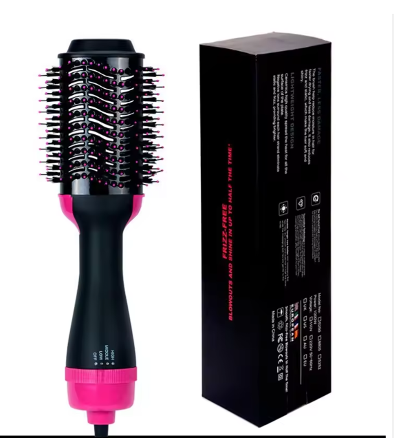 Brosse Lissante Chauffante 3-en-1