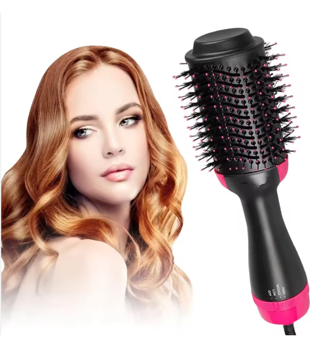 Brosse Lissante Chauffante 3-en-1